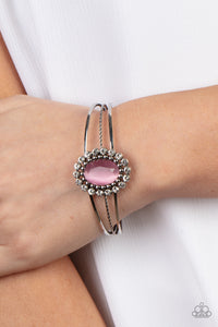 Paparazzi Accessories - Prismatic Flower Patch - Pink