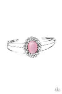 Paparazzi Accessories - Prismatic Flower Patch - Pink