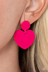 Paparazzi Accessories - Just a Little Crush - Pink