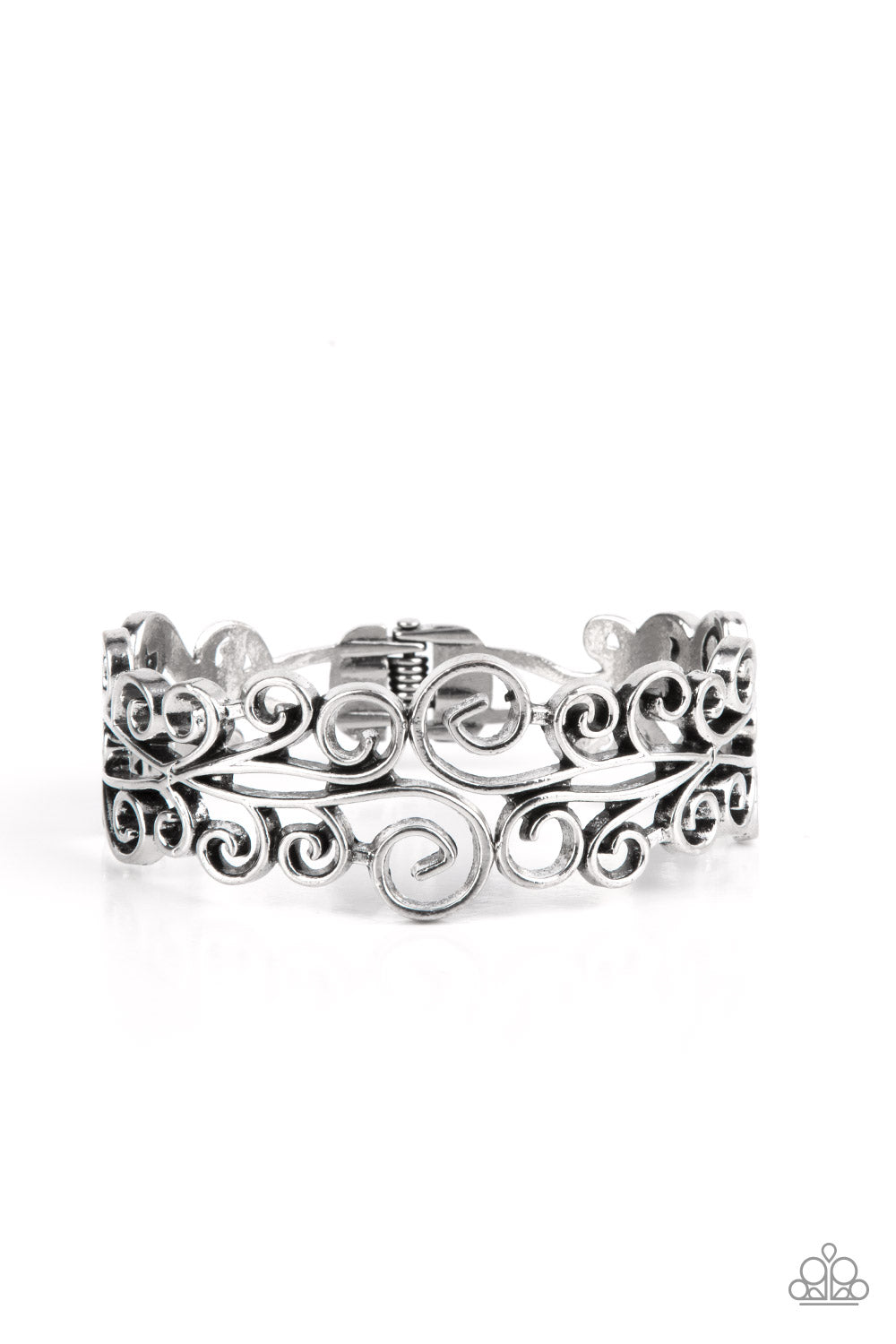 Paparazzi Accessories - Dressed to FRILL - Silver