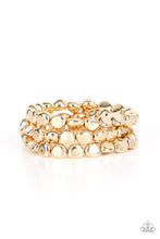 Load image into Gallery viewer, Paparazzi Accessories - HAUTE Stone - Gold
