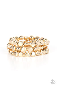 Paparazzi Accessories - HAUTE Stone - Gold