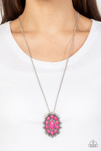 Load image into Gallery viewer, Paparazzi Accessories - Mojave Medallion - Pink
