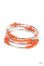 Load image into Gallery viewer, Paparazzi Accessories - Whimsically Whirly - Orange
