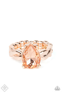 Paparazzi Accessories - Law of Attraction - Rose Gold