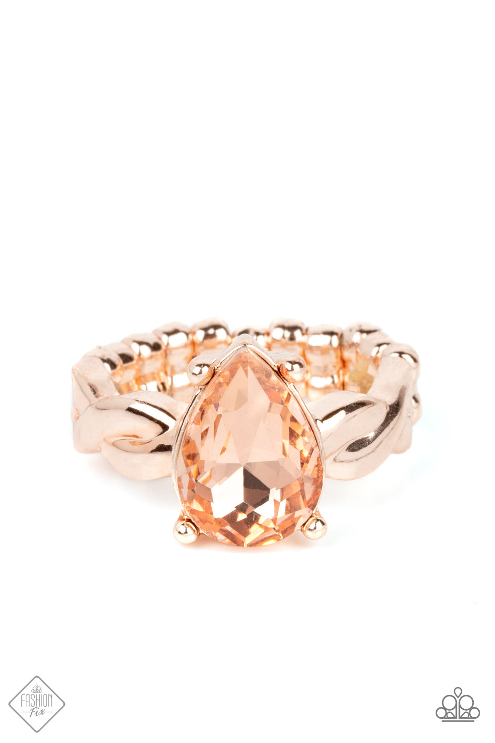 Paparazzi Accessories - Law of Attraction - Rose Gold