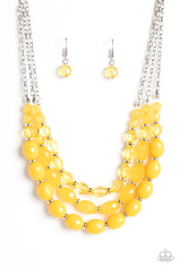 Paparazzi Accessories - Tropical Hideaway - Yellow