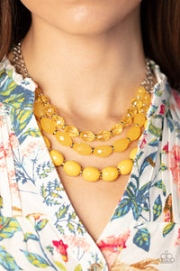 Paparazzi Accessories - Tropical Hideaway - Yellow