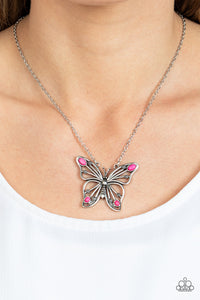 Paparazzi Accessories - Badlands Butterfly - Pink