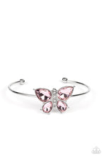 Load image into Gallery viewer, Paparazzi Accessories - Butterfly Beatitude - Pink
