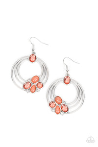 Paparazzi Accessories - Dreamy Dewdrops - Orange