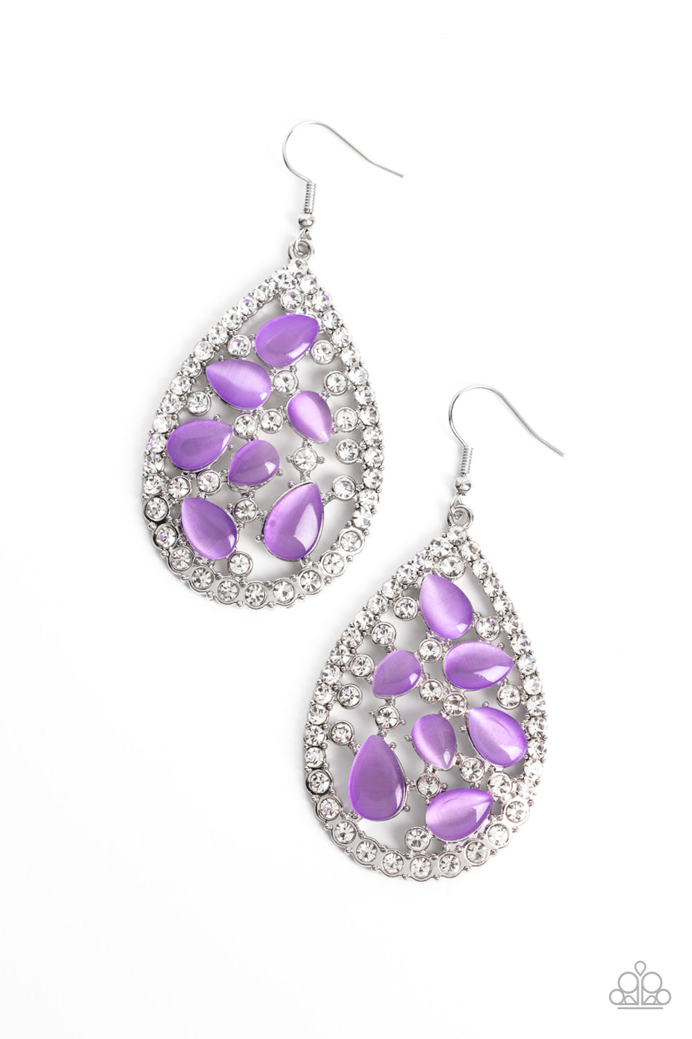 Paparazzi Accessories - Cats Eye Class - Purple