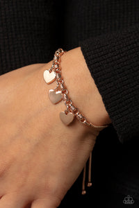 Paparazzi Accessories - Romance Tale - Rose Gold