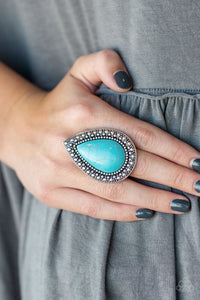 Paparazzi Accessories - Santa Fe Storm - Blue