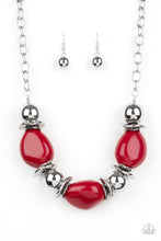 Load image into Gallery viewer, Paparazzi-Accessories-Vivid Vibes - Red
