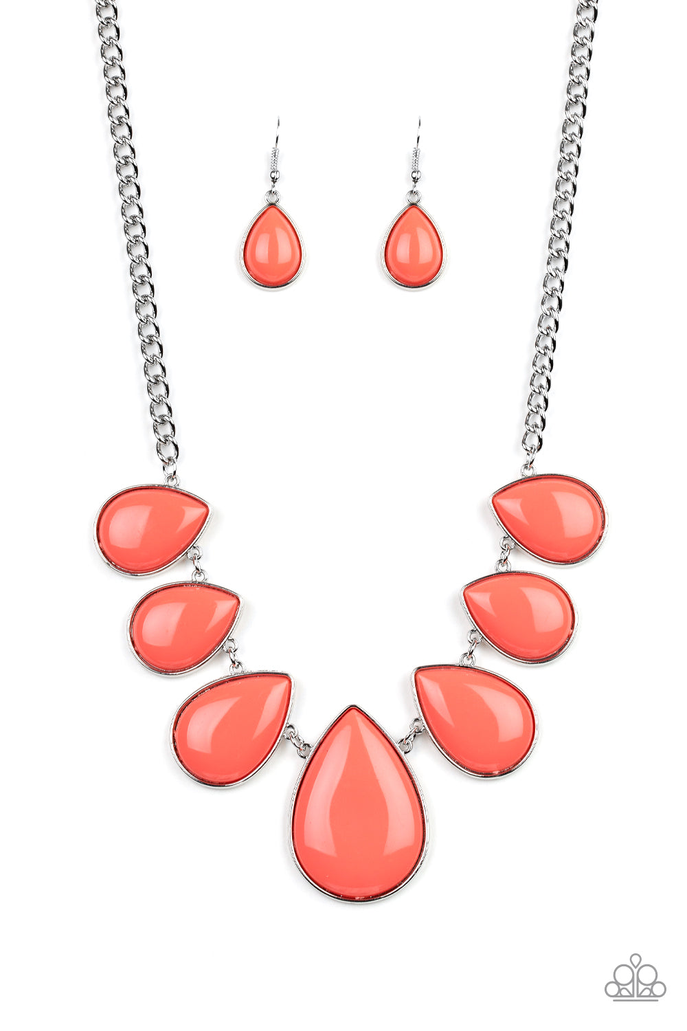 Paparazzi Accessories - Drop Zone - Orange