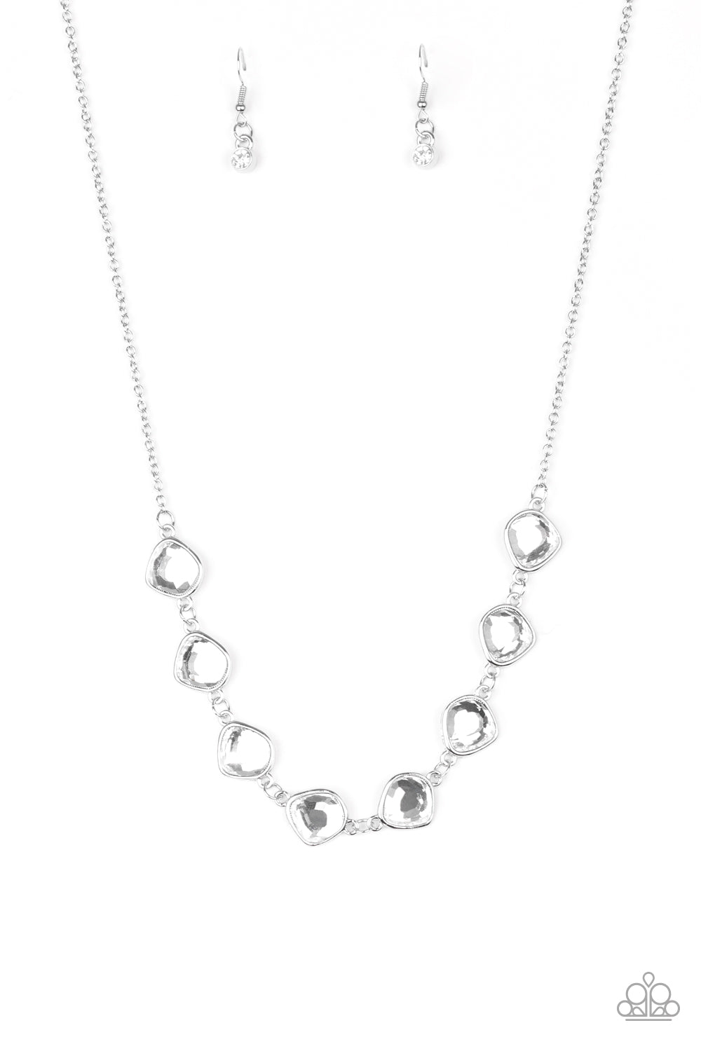 Paparazzi Accessories-The Imperfectionist - White