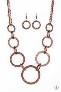 Paparazzi Accessories - City Circus - Copper