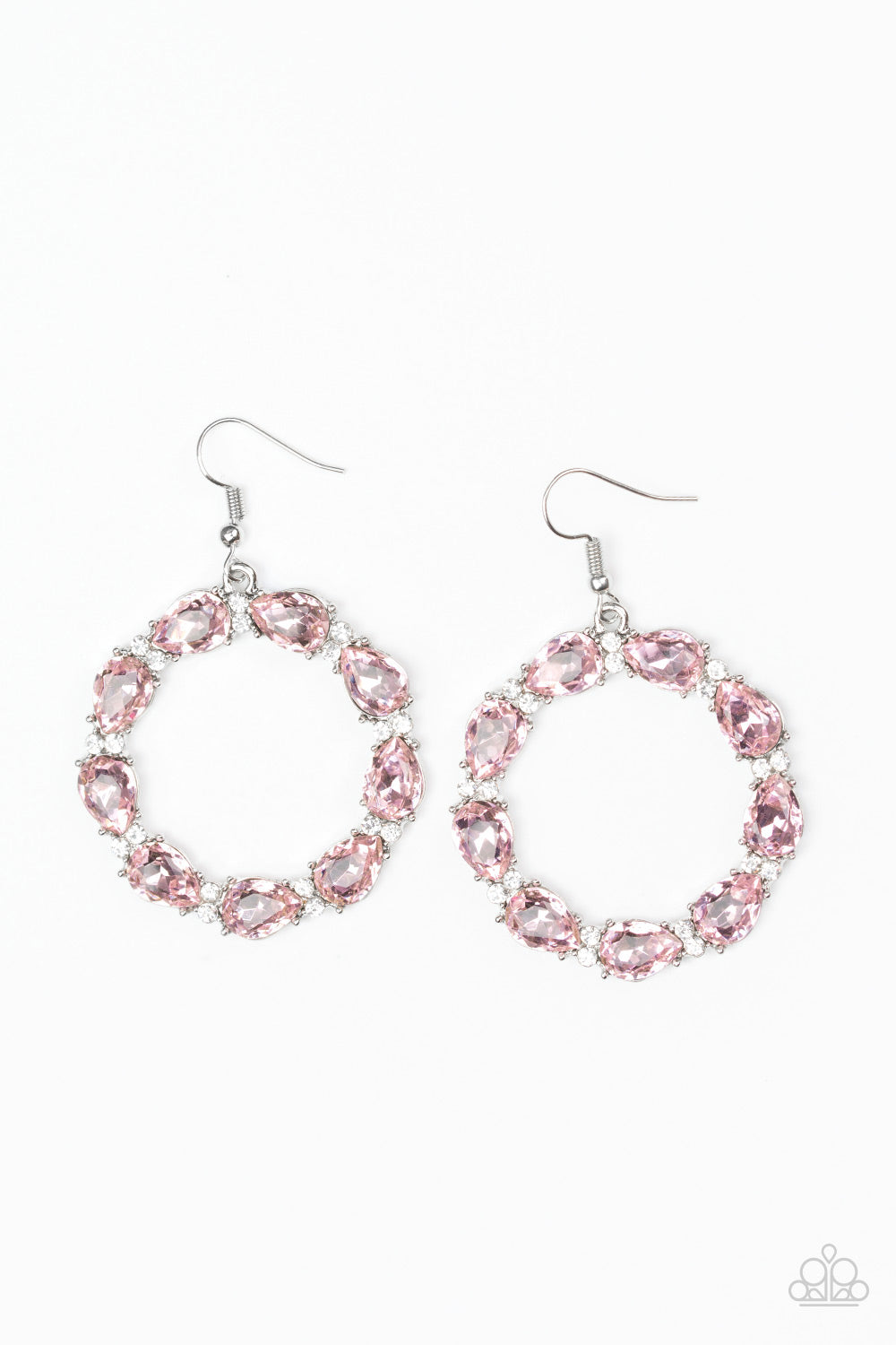 Paparazzi-Accessories-Ring Around The Rhinestones - Pink