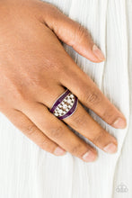 Load image into Gallery viewer, Paparazzi Accessories-Trending Treasure - Purple
