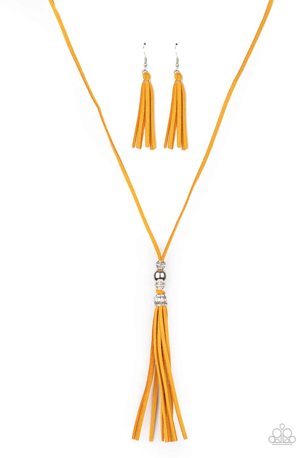 Paparazzi Accessories - Hold My Tassel - Yellow