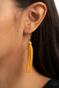 Paparazzi Accessories - Hold My Tassel - Yellow