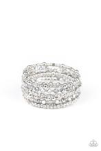 Paparazzi Accessories - ICE Knowing You - Silver