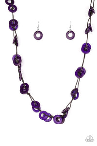 Paparazzi Accessories-Waikiki Winds-Purple