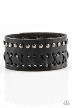 Load image into Gallery viewer, Paparazzi-Accessories-Recklessly Rebel - Black
