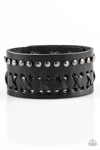 Paparazzi-Accessories-Recklessly Rebel - Black