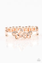 Load image into Gallery viewer, Paparazzi Accessories - Butterfly Blessing - Rose Gold
