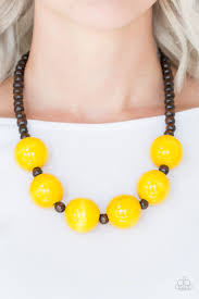 Paparazzi Accessories - Oh My Miami - Yellow