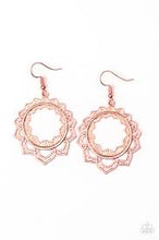 Load image into Gallery viewer, Paparazzi Accessories - Modest Mandalas - Rose Gold
