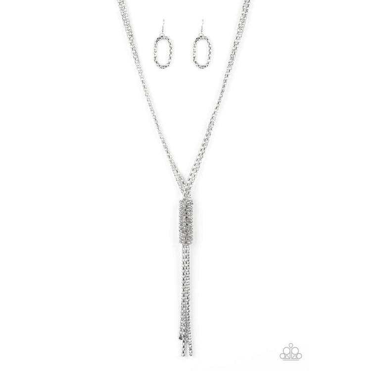 Paparazzi Accessories - Boom Boom Knock You Out - Silver