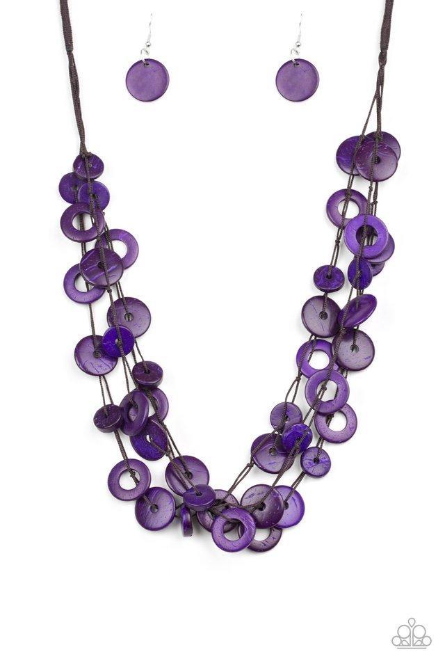 Paparazzi Accessories-Walla Walla-Purple